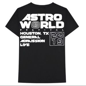 Astroworld festival staff tee size L